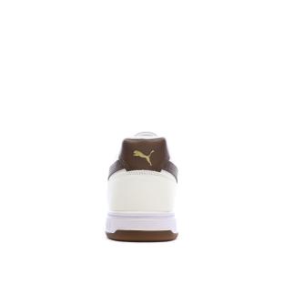 Puma Caven III Men’s White/Dark Brown Trainers Photo of the Espace des Marques %store% store - view of %key%
