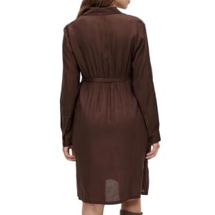 Robe Marron Femme Mamalicious Lia vue 0