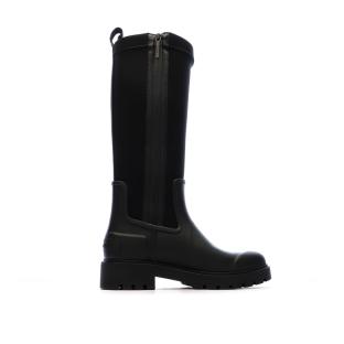 Bottes Noir Femme Calvin Klein Jeans High Rainboot Neopre vue 0