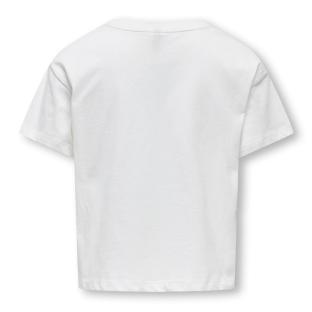 Camiseta blanca/negra para niña, blanca, ONLY Koghelen ver 0