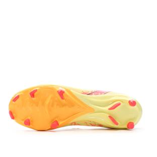 Chaussures de football Jaunes/Roses Homme Nike Zoom Vapor 16 vue 5