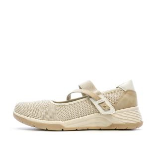 Chaussures de ville Beige Femme Haol pas cher