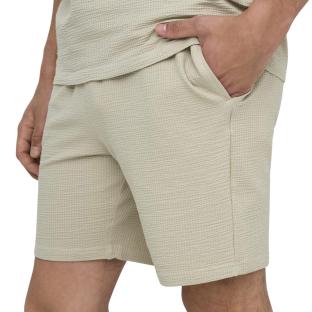 Beige Herren-Shorts Only & Sons Onskian Life Straight Ansicht 0