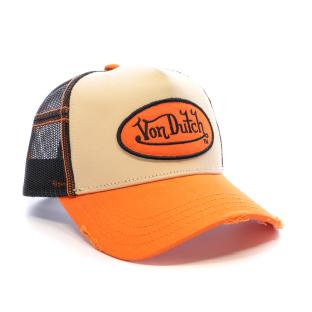 Casquette Noir/Orange Homme Von Dutch SUM vue 2