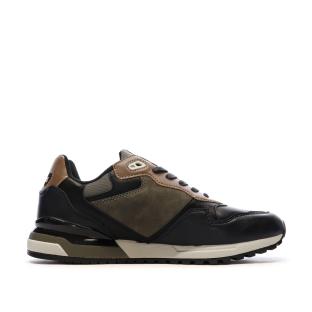 Baskets Noires/Kaki Homme Redskins Oyat 3 vue 2