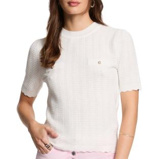 Pull Blanc Femme Morgan MSEOUL vue 0