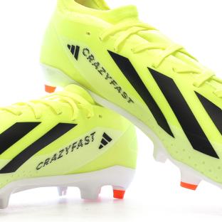 Crampons de Football Jaune Homme Adidas X Crazyfast League vue 0