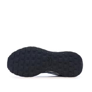 Baskets Noires/Blanches/Turquoises Garçon Puma Graviton vue 0