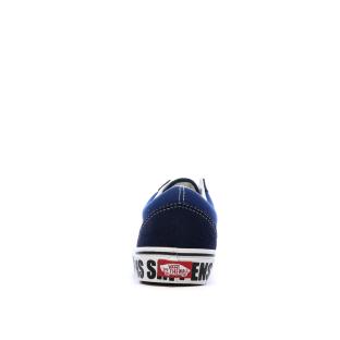 Baskets Bleu Garçon Vans Old Skool vue 3