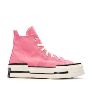 Baskets Roses Femme Converse Chuck 70 Plus vue 2