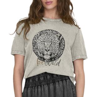 T-shirt Beige Femme JDY Elina pas cher
