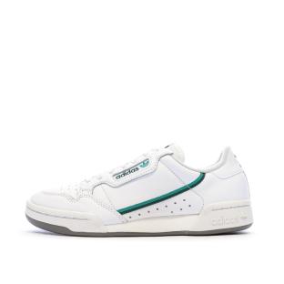 Baskets Blanches Mixte Conti Adidas Continental 80 vue 0