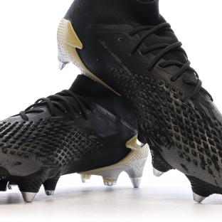 Chaussures de football Noires Homme Adidas Predator Mutator vue 0