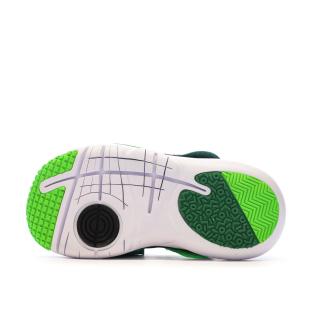Baskets Noires/Vertes Garçon Nike Flex Advance vue 5