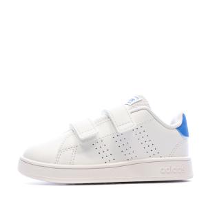 Baskets Blanches Bébé/Junior Adidas Advantage vue 0