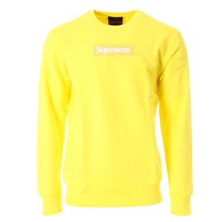 Sweat Jaune Homme Supreme Grip Mark pas cher