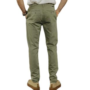Pantalon Chino Vert Homme Freeman Porter Gino Epic vue 0