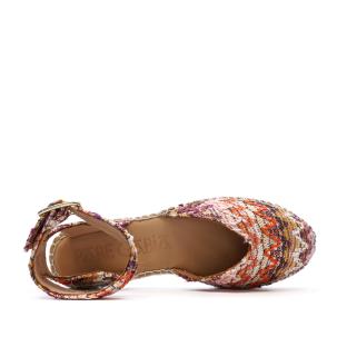 Sandales Oranges/Roses Homme Pare Gabia Daniela vue 0