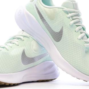 Chaussures de running Vert Femme Nike Revolution vue 7