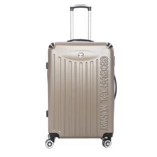 Valise Beige Geographical Norway Softless 20 pouces pas cher
