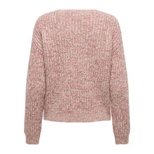 Pull Rose/Écru Femme JDY Yandi vue 0
