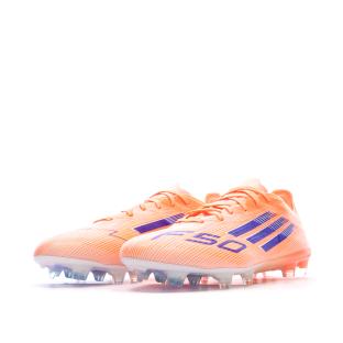 Zapatillas de fútbol naranjas Adidas F50 Pro FG ver 0