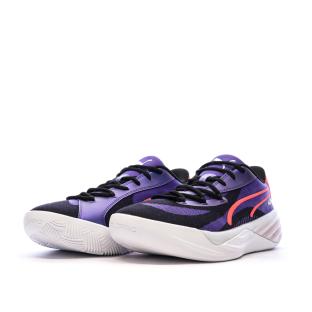 Chaussures Indoor Violettes/Roses Homme Puma All-pro Nitro vue 6
