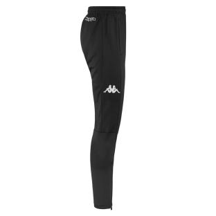 Jogging noir Garçon Kappa Darente vue 0