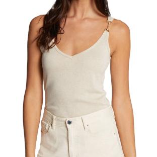 Débardeur Beige Femme Morgan DELIA pas cher