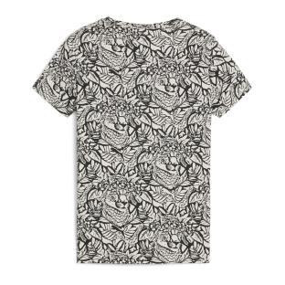 T-shirt Noir/Blanc Fille Puma Tropicat vue 0