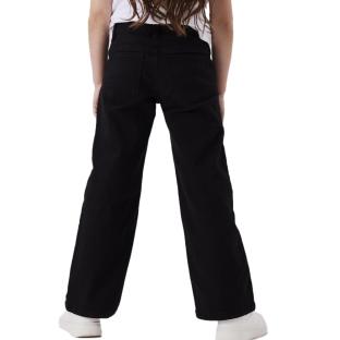 Pantalon Noir Fille Name it Frose Wide vue 0