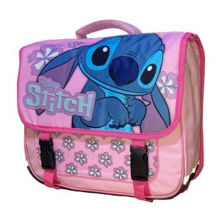 Cartable Rose Fille Lilo & Stitch vue 0