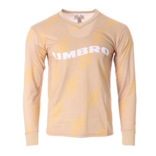 T-Shirt de Sport Beige Homme Umbro Pitch Crew pas cher