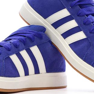 Baskets Bleu Femme Adidas Grand Court vue 0