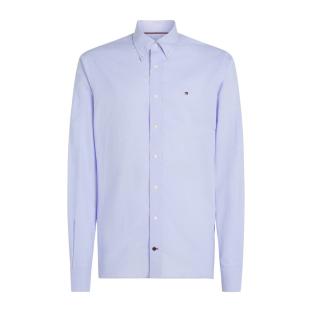 Chemise Bleu Homme Tommy Hilfiger Oxford Dobby pas cher