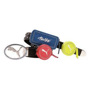 Ceinture Noir Mixte Puma Rocky Leather Belt vue 0