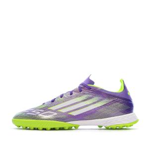 Chaussures de Foot Violet/Jaune Adidas F50 Pro TF vue 0