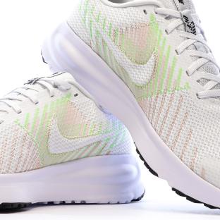 Baskets Blanches/Jaunes Homme Nike Run Defy vue 7