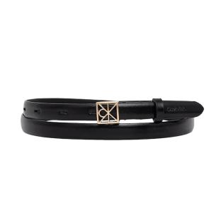 Ceinture Noir Femme Calvin Klein Jeans Buckle 15mm pas cher