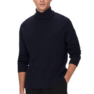 Pull Col Roulé Noir Homme Only & Sons Phil Reg 12 pas cher