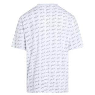 T-shirt Blanc Homme Fila Flat Print vue 2