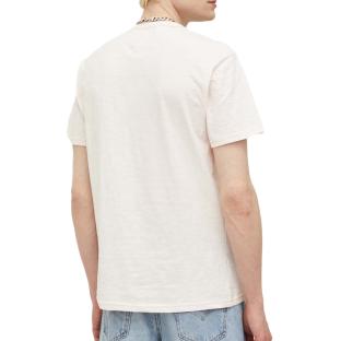 T-shirt Blanc Homme Tommy Hilfiger Reverse Tex vue 2