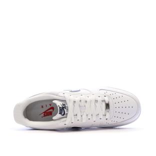Baskets Blanc/Bleu Homme Nike Air Force 1 '07 Lv8 vue 0