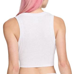 Débardeur Gris Femme Nike W Nsw Essntl Rib Crp vue 2