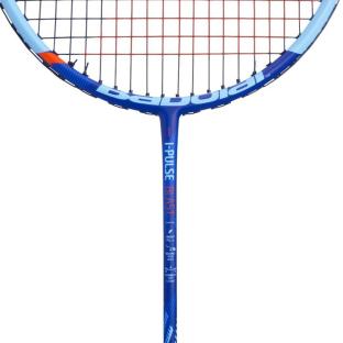 Raquette de badminton Bleu Babolat I-pulse Blast Strung vue 2