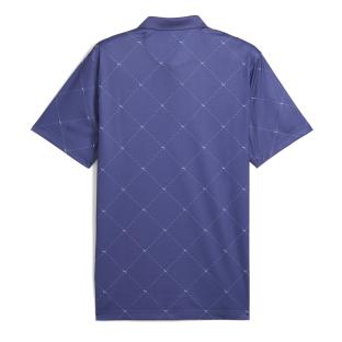 Polo Bleu Homme Puma Pure 2.0 Argyle vue 0