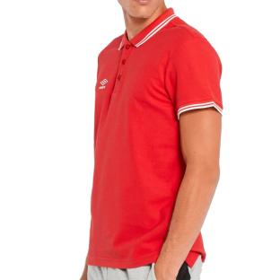 Polo Rouge Homme Umbro 806450 pas cher
