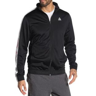 Veste de survêtement noire homme Reebok Track pas cher