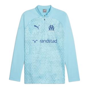 OM Sweat D'entrainement Bleu Homme Puma 2023/24 pas cher