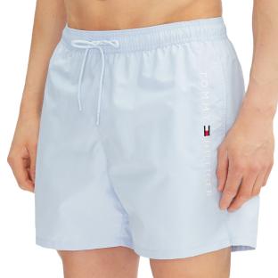 Short de Bain Bleu Homme Tommy Hilfiger Medium Drawstring pas cher